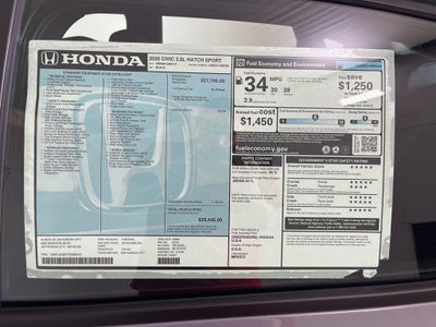 2026 Honda Civic Sport