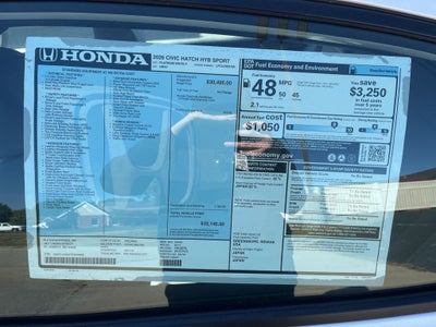 2026 Honda Civic Hybrid Sport
