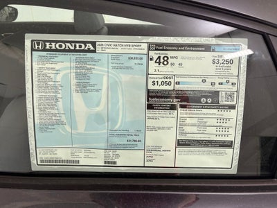 2026 Honda Civic Hybrid Sport
