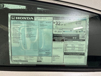2026 Honda Accord LX