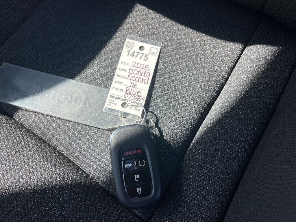 2025 Honda Accord SE