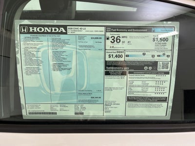 2026 Honda Civic LX