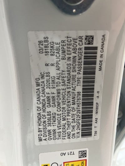 2026 Honda Civic LX
