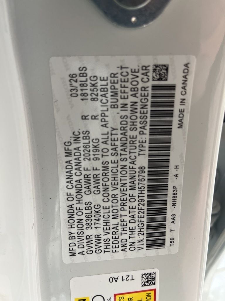 2026 Honda Civic LX
