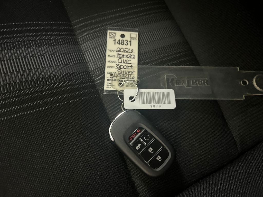 2026 Honda Civic Sport