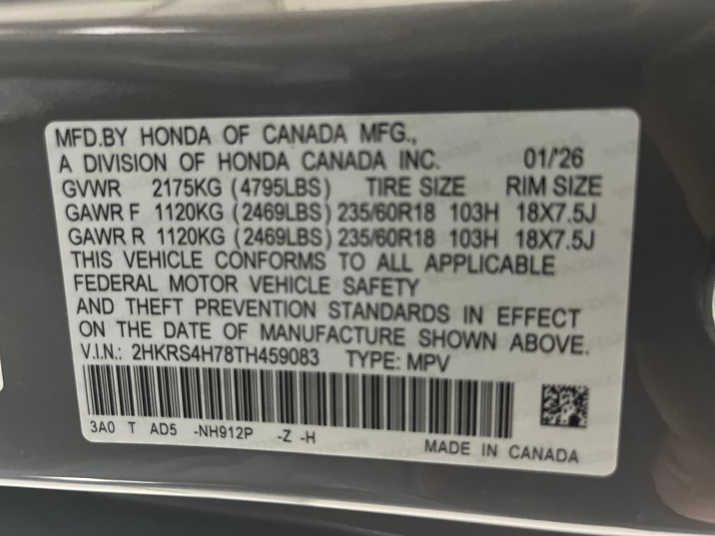 2026 Honda CR-V EX-L