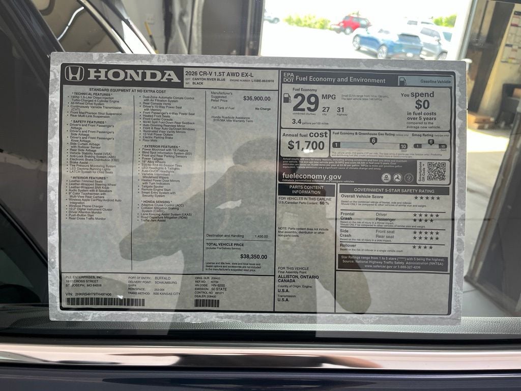 2026 Honda CR-V EX-L - Photo 41