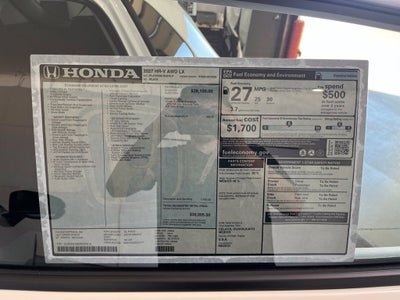 2027 Honda HR-V LX