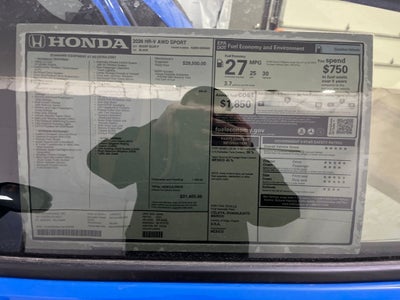 2026 Honda HR-V Sport