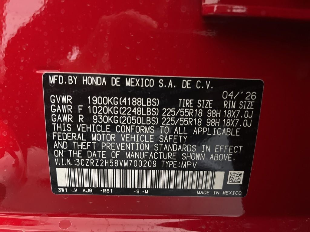 2027 Honda HR-V Sport