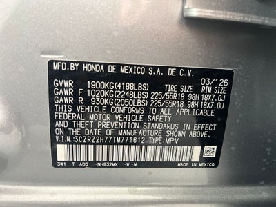 2026 Honda HR-V EX-L