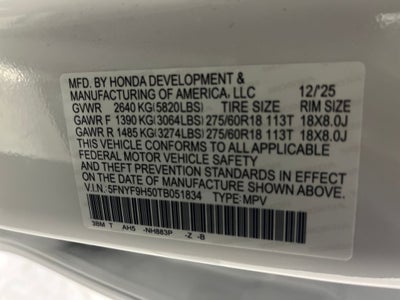 2026 Honda Passport TrailSport Blackout