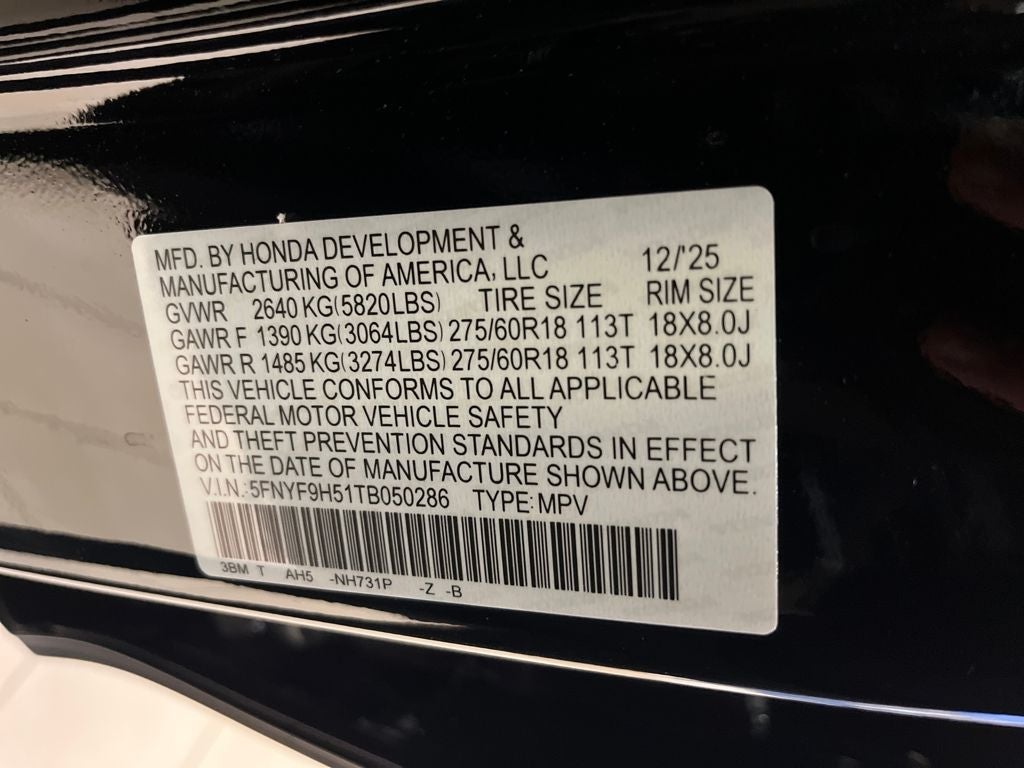 2026 Honda Passport TrailSport Blackout