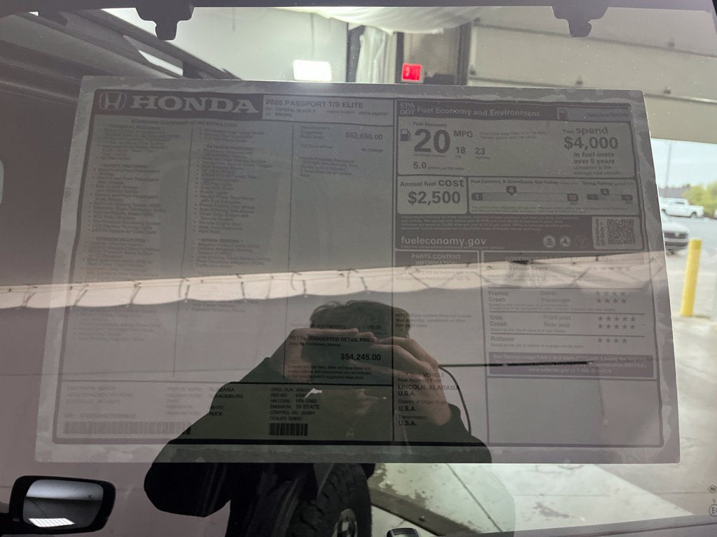 2026 Honda Passport TrailSport Elite