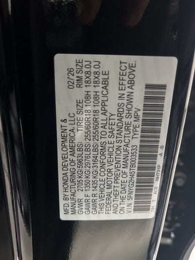 2026 Honda Pilot EX-L