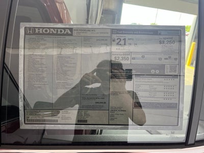 2026 Honda Ridgeline RTL