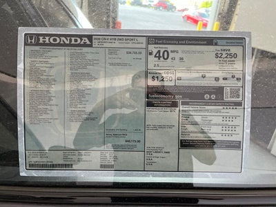 2026 Honda CR-V Hybrid Sport-L