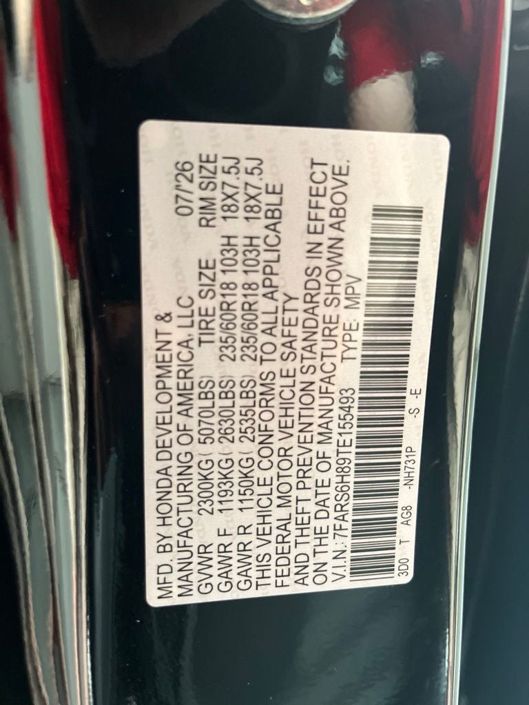 2026 Honda CR-V Hybrid Sport-L