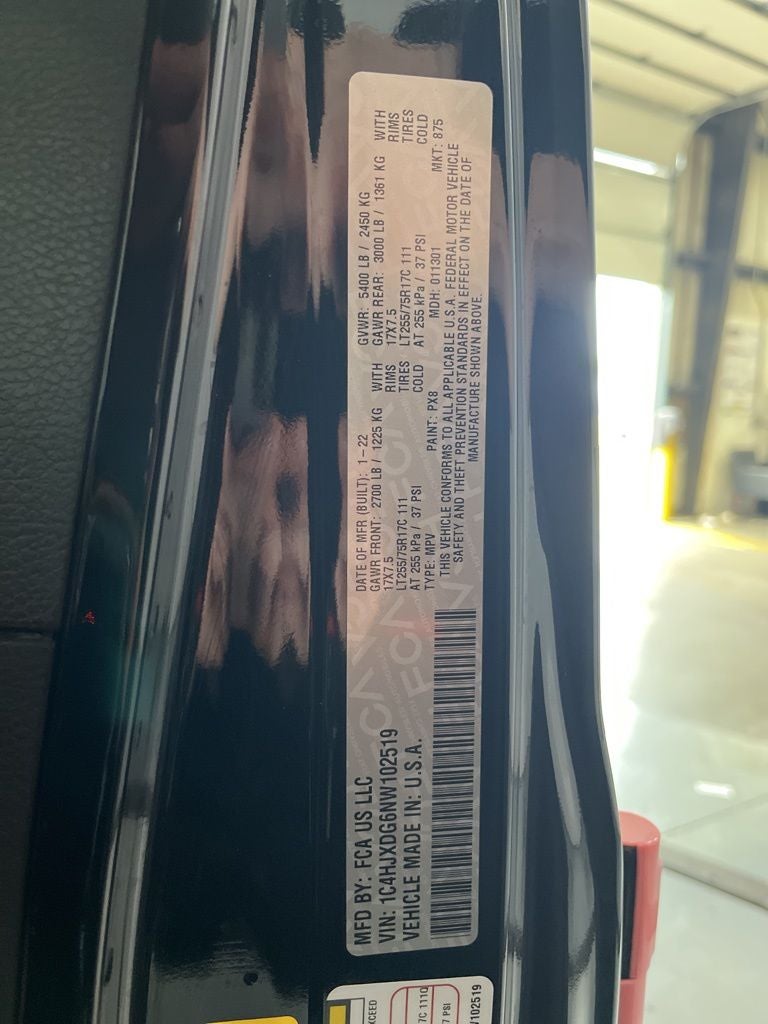 2022 Jeep Wrangler Unlimited Willys