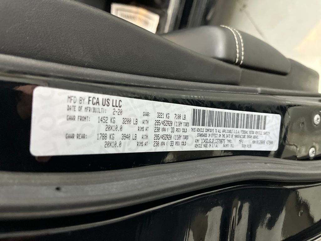 2020 Dodge Durango SRT