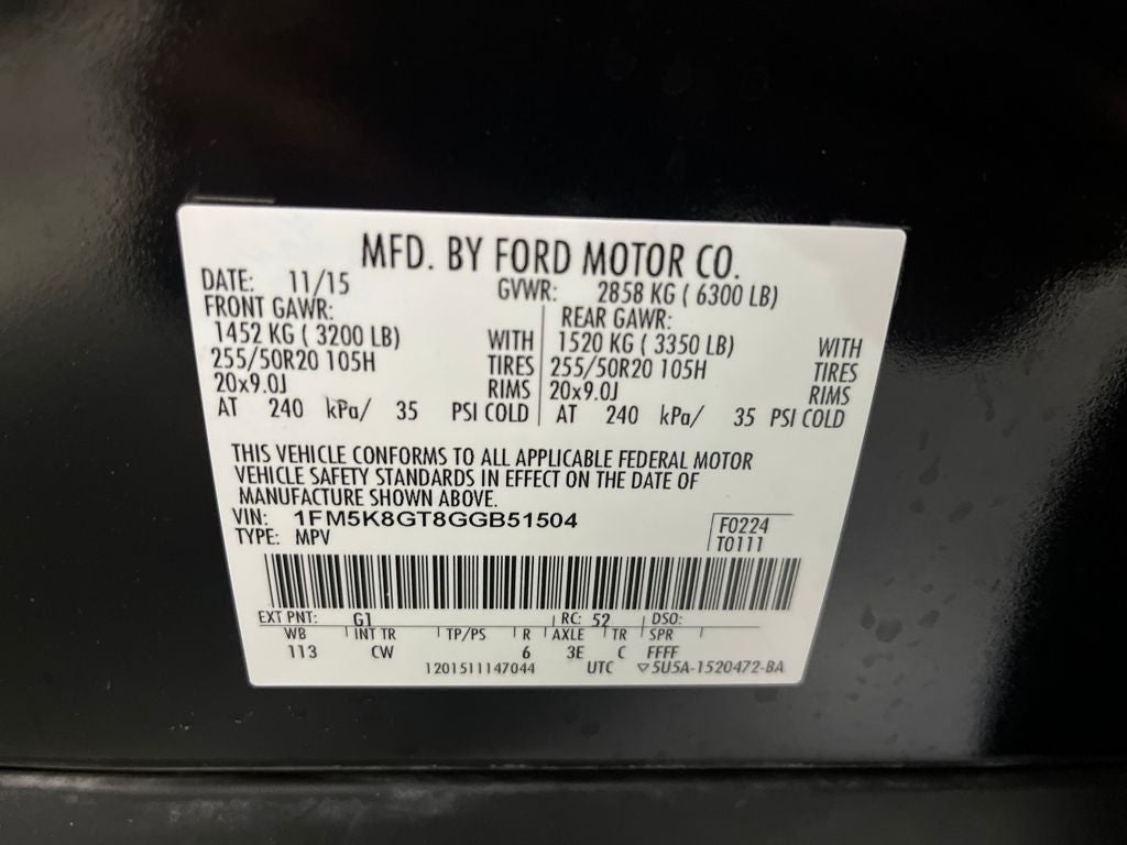 2016 Ford Explorer Sport