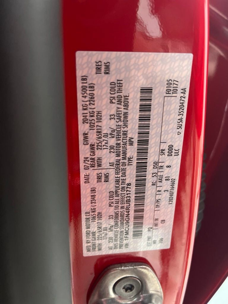 2024 Ford Escape Active