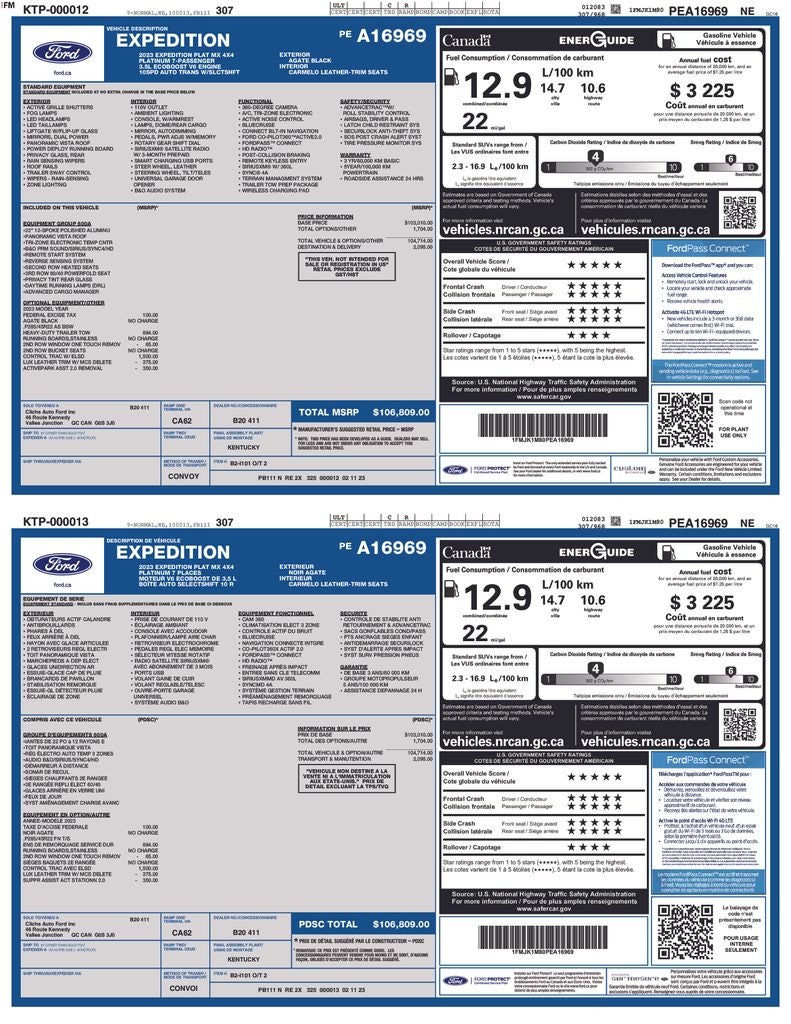 2023 Ford Expedition Max Platinum