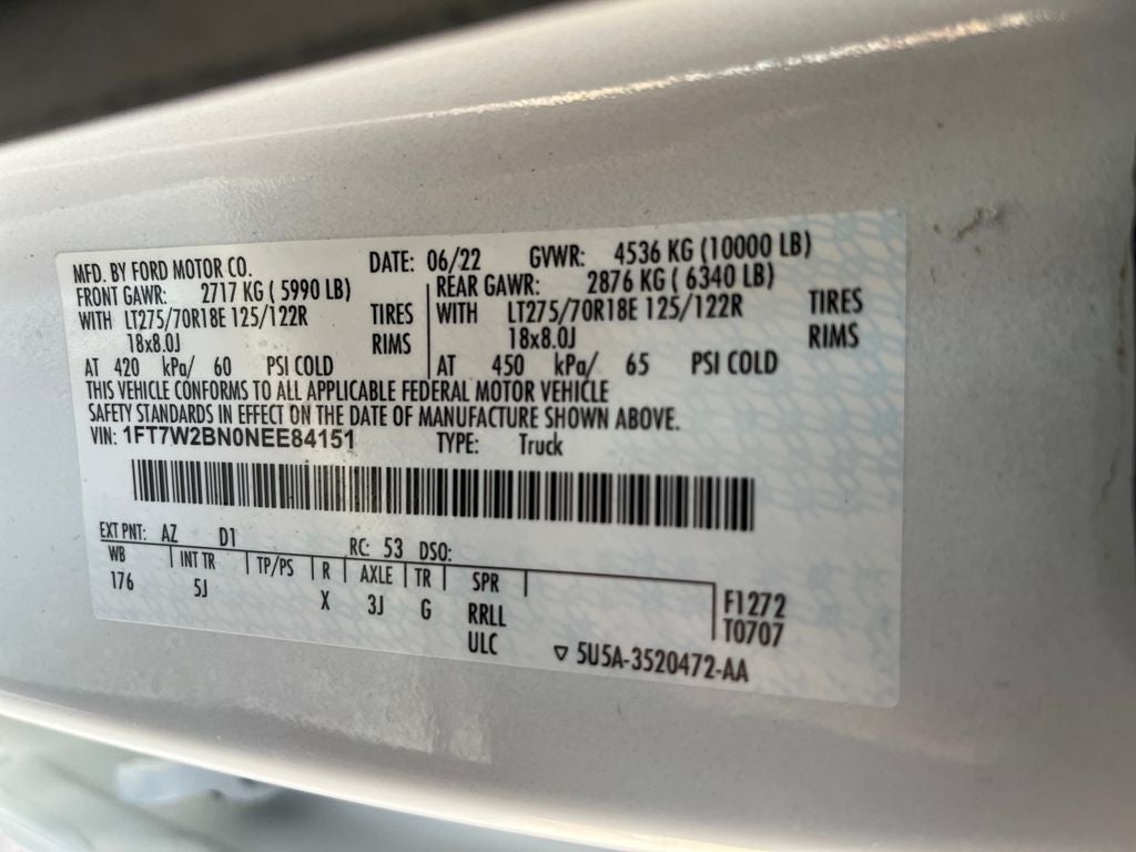 2022 Ford F-250SD Lariat