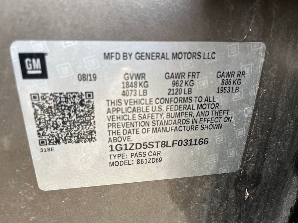 2020 Chevrolet Malibu LT