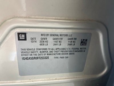 2015 Buick LaCrosse Base
