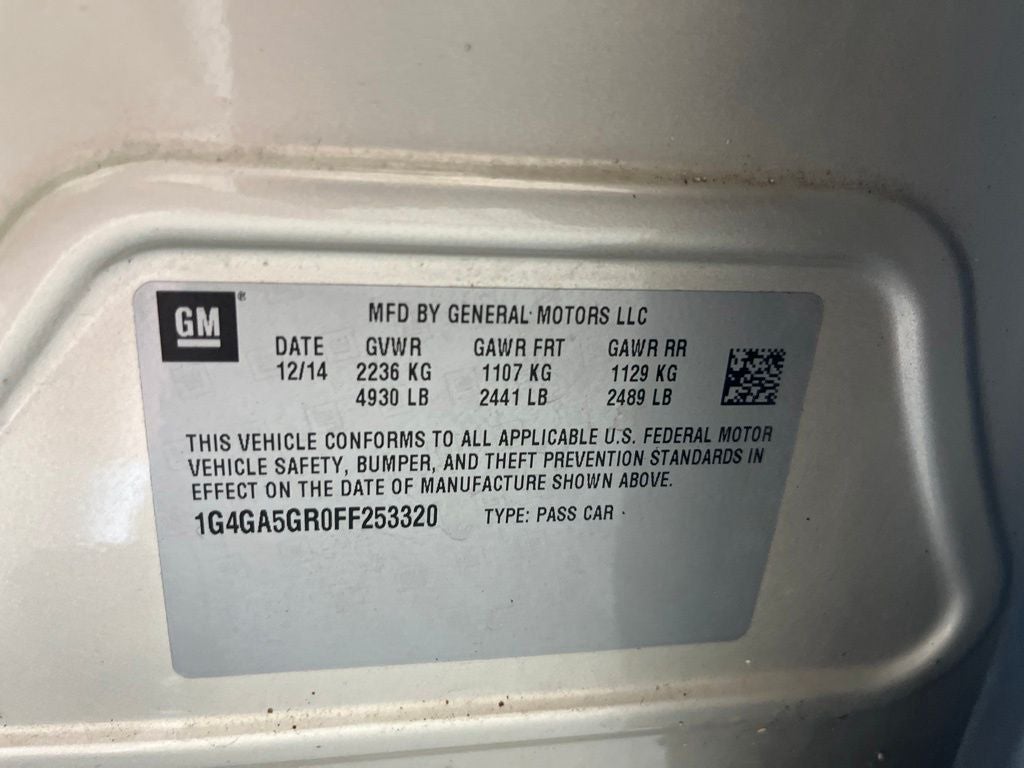 2015 Buick LaCrosse Base