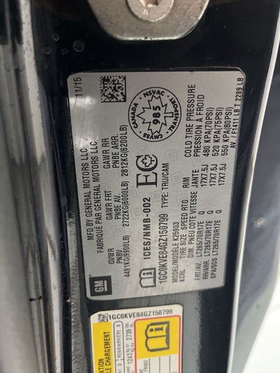 2016 Chevrolet Silverado 2500HD LT