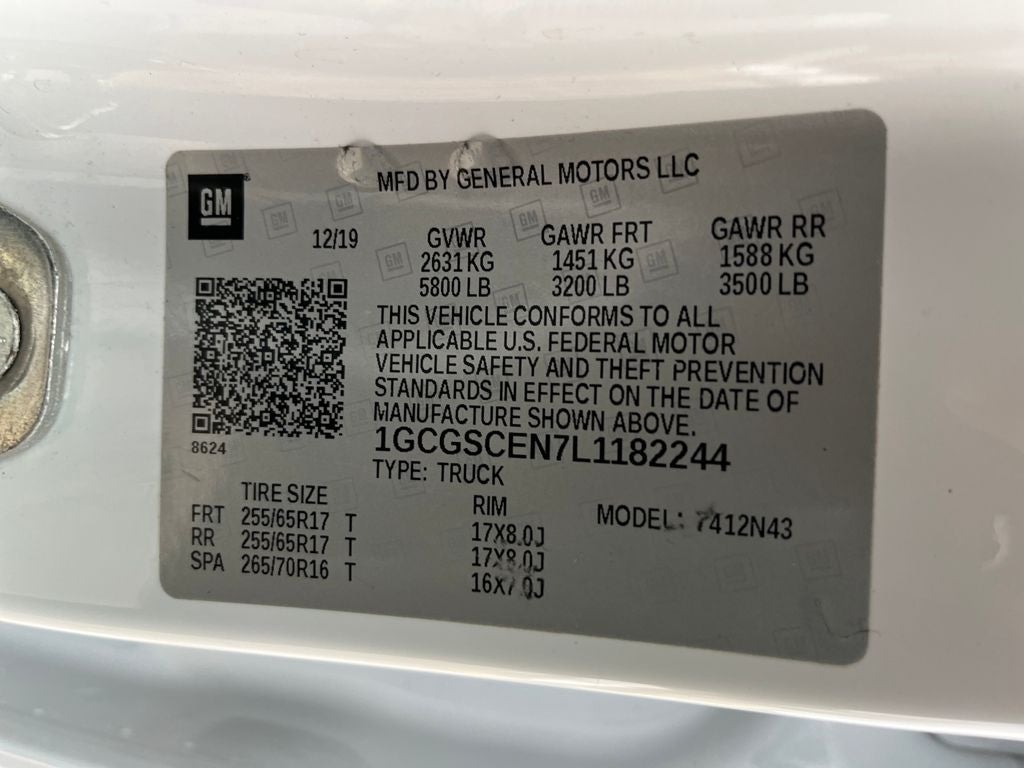 2020 Chevrolet Colorado LT