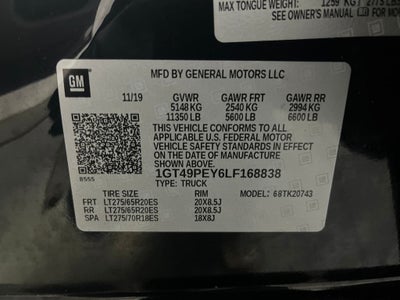 2020 GMC Sierra 2500HD AT4