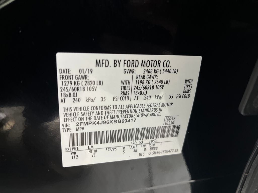 2019 Ford Edge SEL