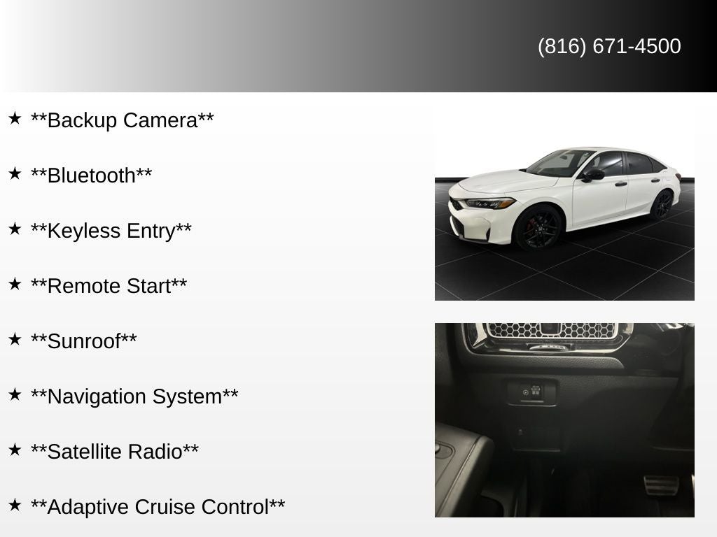 2025 Honda Civic Hybrid Sport