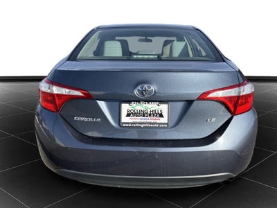 2016 Toyota Corolla LE
