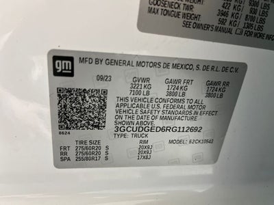 2024 Chevrolet Silverado 1500 LTZ