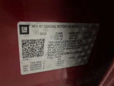 2019 Chevrolet Silverado 1500 LT