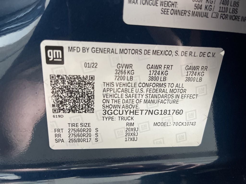 2022 Chevrolet Silverado 1500 LTD High Country