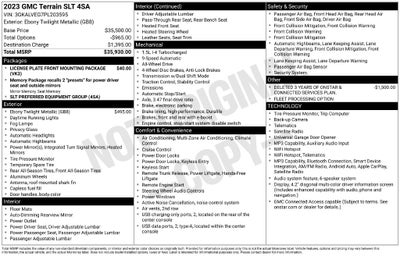 2023 GMC Terrain SLT
