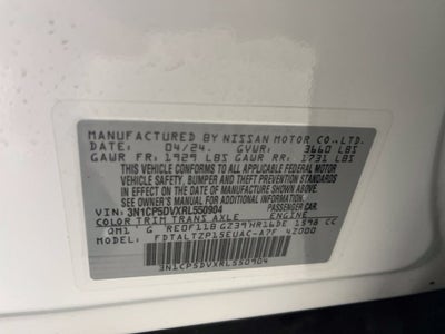 2024 Nissan Kicks SR