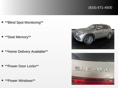 2022 Mercedes-Benz GLE GLE 450 4MATIC®