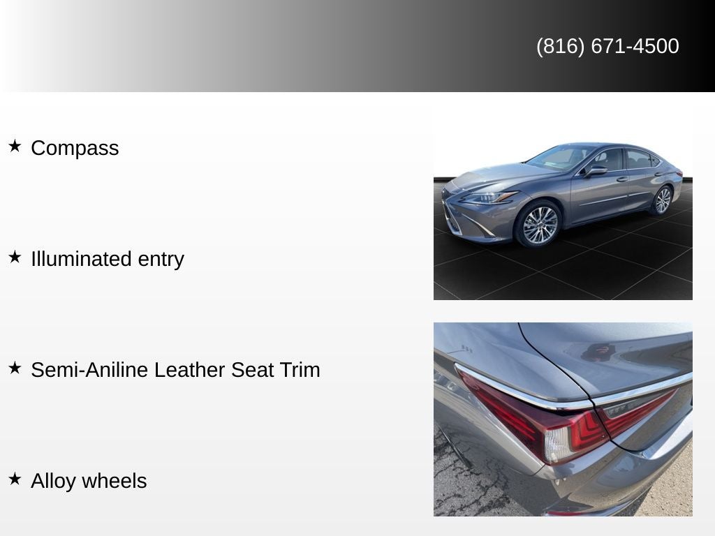 2019 Lexus ES 350 Ultra Luxury