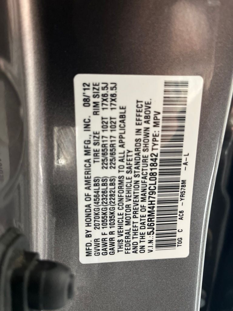 2012 Honda CR-V EX-L