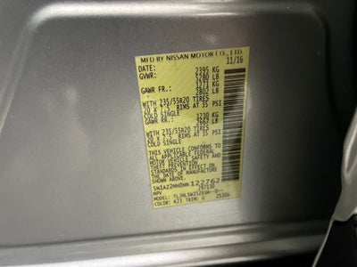 2017 Nissan Murano Platinum