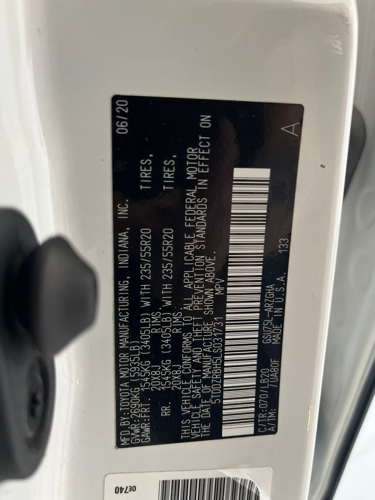 2020 Toyota Highlander Limited