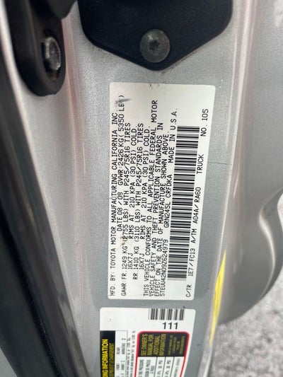 2009 Toyota Tacoma Base V6