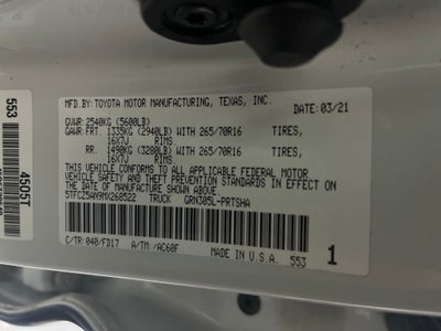 2021 Toyota Tacoma TRD Off-Road V6