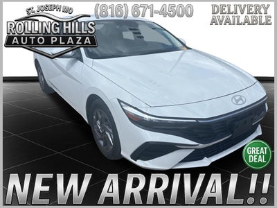 2025 Hyundai Elantra Hybrid Blue